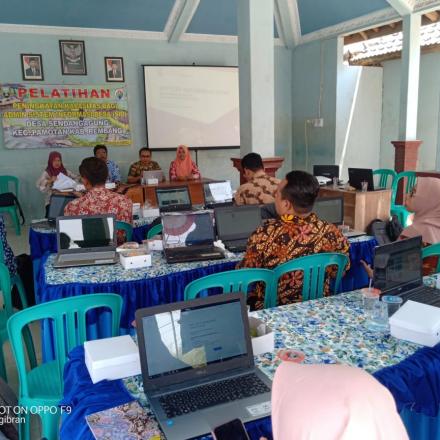 15 Desa di Pamotan mengikuti Pelatihan SID 
